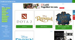 Desktop Screenshot of print-and-color.com